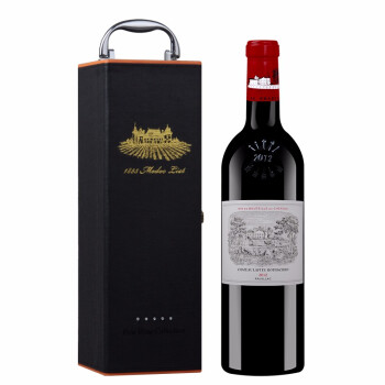 拉菲罗斯柴尔德 法国进口红酒 1855列级酒庄 干红葡萄酒 拉菲古堡 750ml 大拉菲|正牌 2012年 RP:91分