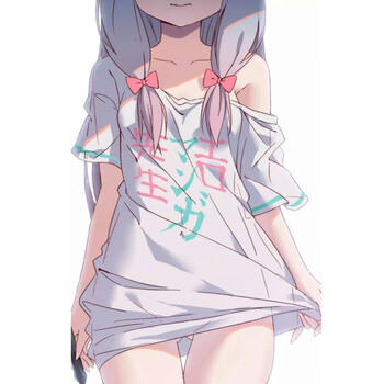 二次元动漫睡衣和泉纱雾cos周边埃罗芒阿老师衣服二次元t恤动漫短