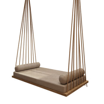 可狄 民宿吊床家用网红秋千吊椅室内阳台悬空挂床卧室空中吊篮 尺寸