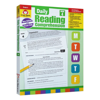 Evan Moor 每日练习系列丛书 阅读理解 完整版 四年级 Daily Reading Comprehension Grade 4 TE