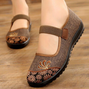 rxzp50岁60岁奶奶穿的鞋子布鞋女老年人老北京布鞋女老人6070岁奶奶防