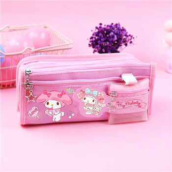 可爱玲娜贝儿笔袋高颜值少女心文具盒女孩大容量学生库洛米铅笔盒