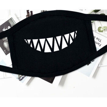 之刃儿童口罩个性动漫游戏周边口罩男女潮款尸兄小胖冬季保暖黑色透气