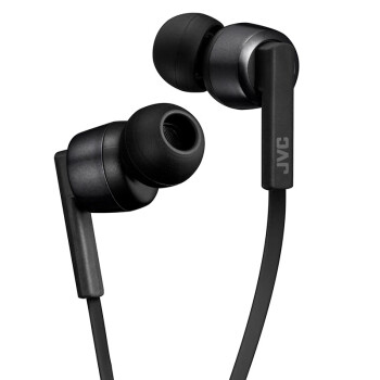 杰伟世（JVC）HA-FX87BN 颈挂式蓝牙耳机 主动降噪立体声耳麦 超轻通用型无线耳机 黑色