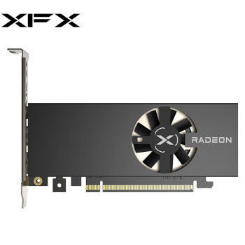 讯景（XFX） AMD Radeon RX 6400 ITX 4GB电脑办公游戏独立显卡 单品