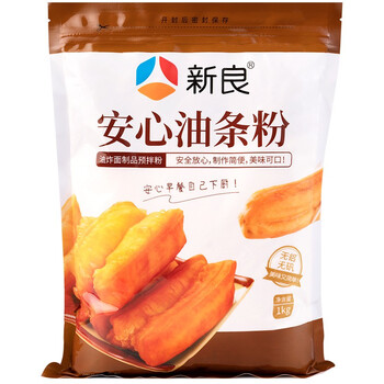 新良安心油条粉2斤装 油条专用预拌粉 家庭制作油条面粉 烘焙原料