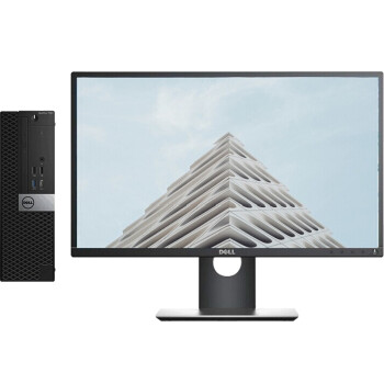 戴尔（DELL)OP5060 SFF微型迷你商用台式整机 i5-8500/8GB/1T机械/DVD刻录/Win10专业/主机5年/21.5英寸