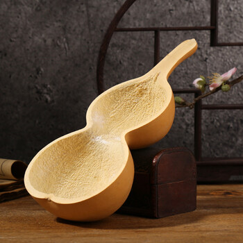 葫芦舀水瓢 天然葫芦瓢盛水舀面勺水瓢绿色原生态干