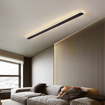 飞雄过道灯客厅吸顶灯长条灯卧室灯入户led阳台北欧走廊通道玄关进门