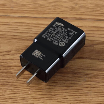 三星原装zflip3flip45g折叠屏手机充电器f7110f7210快充闪充 黑色充电