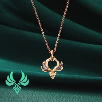 原神周边项链神之眼创意七元素灵感吊坠二次元动漫挂件钥匙扣动漫元素