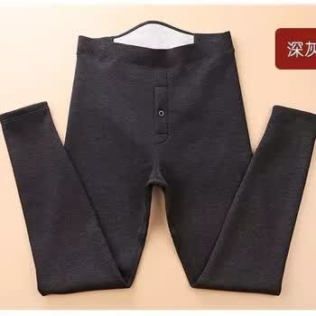 毕航秋冬男士棉裤滑面加绒薄款保暖裤高腰中老年修身棉裤男色拉姆400