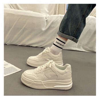 森马小白鞋春秋季新款学生休闲厚底增高百搭运动女板鞋潮白色断码特价