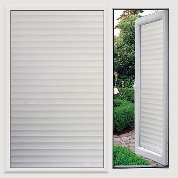 玻璃贴纸透光不透明浴室门卫生间窗纸玻璃磨砂贴膜防窥防走光 百叶窗