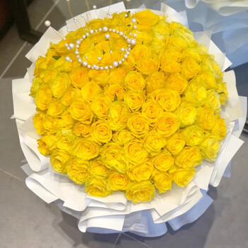 京东鲜花 同城配送99朵假日公主玫瑰经典稀有小众花束生日礼物纪念日