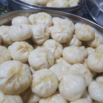 内蒙草原新鲜羊肉包子 早点早餐手工,现包现发空运 20个包子