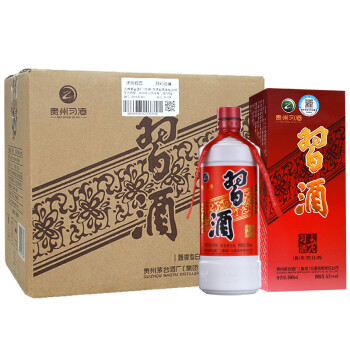 茅台 集团 习酒 老习酒 53度 酱香型高度白酒 500ml*6瓶 整箱装