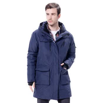 3·unusul/三由户外厚款羽绒服冲锋衣 男女秋冬防水防风 情侣 男款
