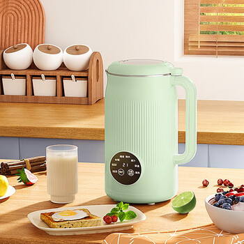 迷你破壁豆浆机1000毫升大容量全自动智能款小型带预约静音1-5人 草