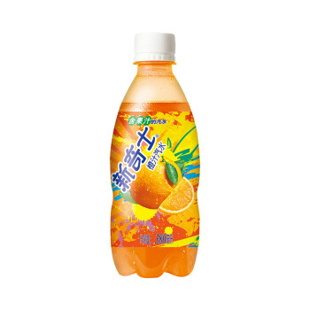 屈臣氏（Watsons）新奇士橙汁汽水 碳酸饮料 含果汁的汽水 380ml*15瓶 整箱装