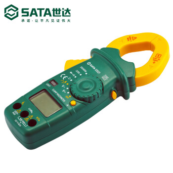 世达（SATA） 数字钳形万用表万用表电流表电阻温度电压勾表 03021 现货