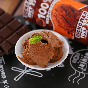 俄罗斯am海象皇宫香肠冰淇淋雪糕350克牛乳草莓巧克力蓝莓冰激凌