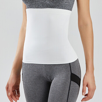 kmkapaper color【商场同款】安然纳米腹带收腹带白色肤色腰围产收腰