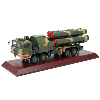兵器库 1:35红旗9远程防空导弹车模型合金仿真成品导弹摆件红旗9