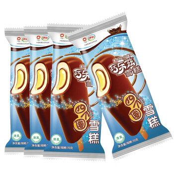 伊利[5支]巧乐兹雪糕75g巧脆棒四个圈巧恋果巧乐滋3春天的第一只雪糕
