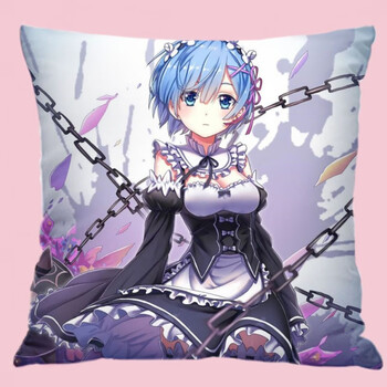 re从零开始的异世界生活动漫抱枕蕾姆雷姆二次元周边定制靠垫枕头 01