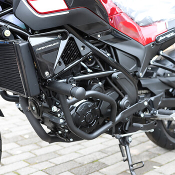 竞技杠 防摔杠 幼狮250升级弹簧头护杠