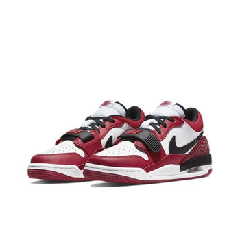 aj legacy 312 low 白红 芝加哥男女款低帮复古休闲运动篮球鞋 白红