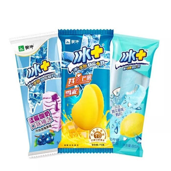 蒙牛20支蒙牛雪糕海盐芒果山楂蓝莓口味冰淇淋一整箱网红冰棍山楂10支