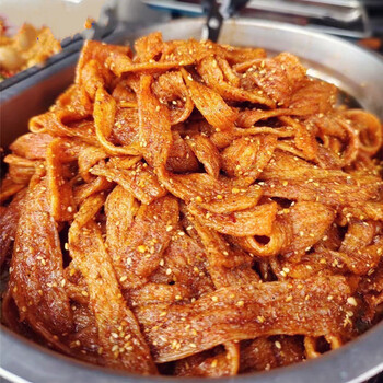 馋小生陕西手工辣条自制麻辣牛筋面西安特产小时候零食小吃麻辣条