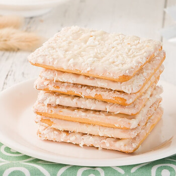 印度尼西亚进口  gery芝莉奶酪味夹心饼干 甜而不腻夹心饼干200g 椰子