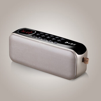 漫步者(edifier)收音机音箱插卡u盘小型大音量播放器户外重低音家用