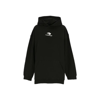 欧洲直采 balenciaga/巴黎世家 男装男士卫衣570811 tnvh2 1070 黑色