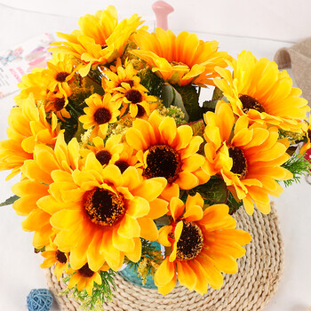 盛世泰堡仿真花向日葵