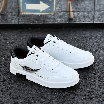 cgak鞋子男冬季新款休闲鞋男士百搭板鞋男生潮流德训小白鞋运动鞋男鞋