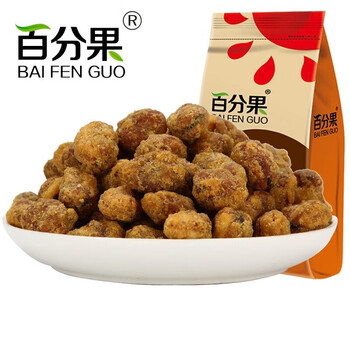 百分果 每日坚果坚果炒货 怪味豆胡豆蚕豆 210g