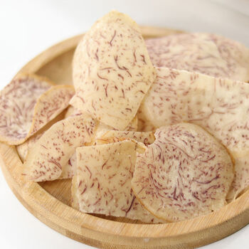 mpdq香芋脆片椒盐味芋头片非油炸原切薄脆健康休闲零食薯片175g 椒盐