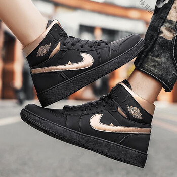 aj男鞋糖果鸳鸯空军1号低帮板鞋墨绿色运动休闲鞋网红联名鞋黑色36