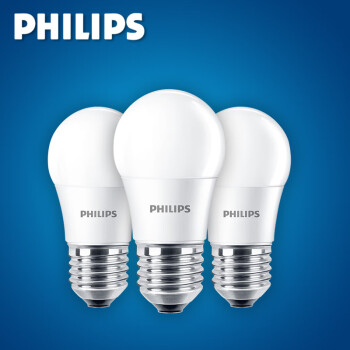 飞利浦（PHILIPS）LED节能灯泡 E27螺口 9W 黄光3000K 经济型灯泡 