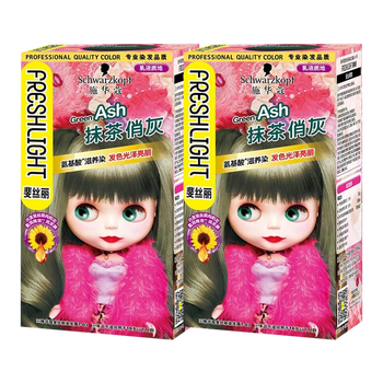 施华蔻斐丝丽染发霜氨基酸染发膏乳液质地染发剂健康染发发色光泽亮丽