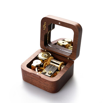 lots新年礼物木质八音盒音乐盒创意礼品定制刻字小众治愈生日女生男生