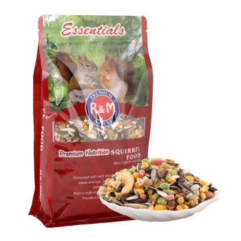 R&M 松鼠营养粮908g 含多种蔬菜坚果水果干松鼠专用粮均衡营养松鼠粮