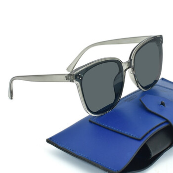 李易峰孟美岐同款黑色偏光墨镜女韩版复古方框太阳镜男情侣眼镜酷