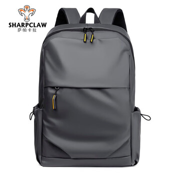 萨帕卡拉(sharpclaw)帆布双肩包男士背包尼龙商务休闲旅行电脑包牛津