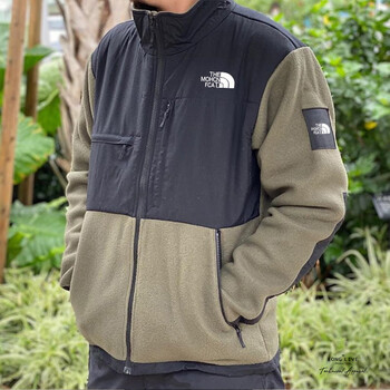 北面(the north face)北面冲锋衣男士秋冬季夹克刺绣保暖外套情侣款防
