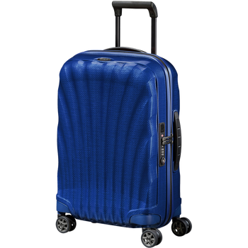 新秀丽samsonite拉杆箱cs2贝壳旅行箱轻盈登机箱万向轮 深蓝 30寸(81*